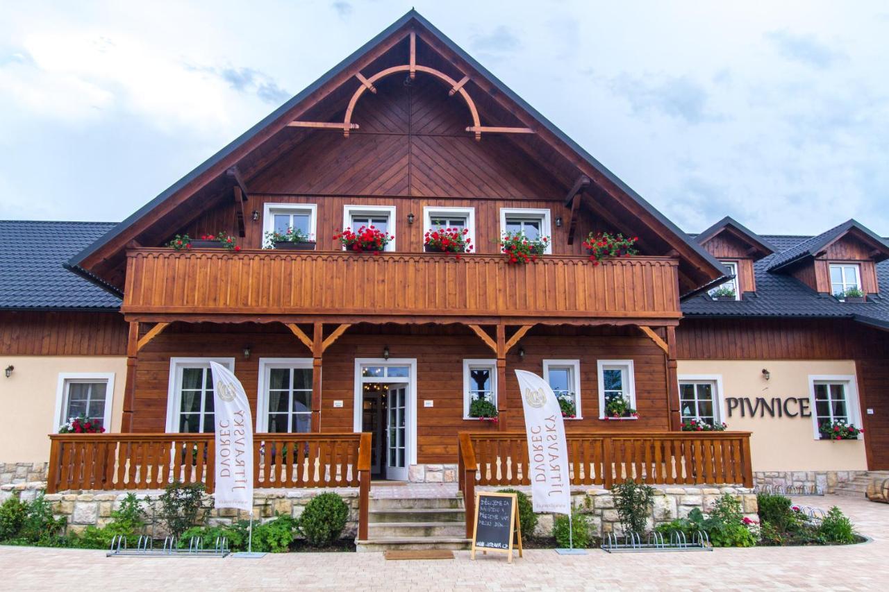 Penzion Pivnice - Jitravsky Dvorec Rynoltice Exterior foto